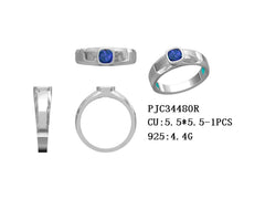 Sterling Silver Semi Mount Ring Setting Cushion CU 5.5x5.5mm Bezel Syzjewelry