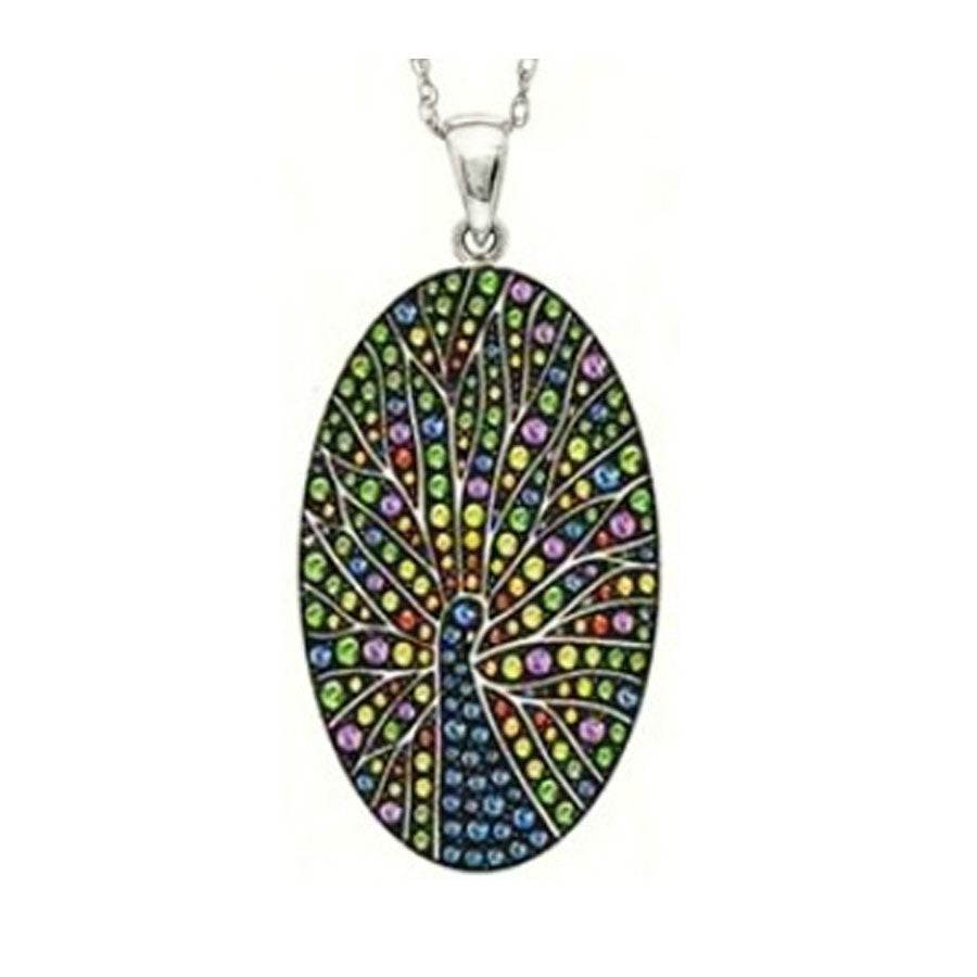 Sterling Silver Semi Mount Pendant Setting Round RD 1.75mm - Syzjewelry