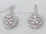 Sterling Silver Semi Mount Earrings Setting Round RD 2.5mm - Syzjewelry