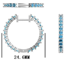 Sterling Silver Semi Mount Earrings Setting Round RD 2.25mm - Syzjewelry