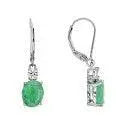 Sterling Silver Semi Mount Earrings Setting Oval OV 9X7mm - Syzjewelry