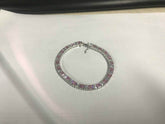 Sterling Silver Semi Mount Bracelet Setting Princess SQ 4X4mm - Syzjewelry