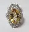Sterling Silver Semi Mount Ring Setting Oval OV 17X12mm - Syzjewelry