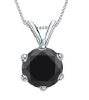 Sterling Silver Semi Mount Pendant Setting Round RD 6x6mm - Syzjewelry