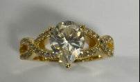 Sterling Silver Semi Mount Ring Setting Pear PE 9X7mm - Syzjewelry