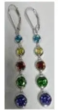 Sterling Silver Semi Mount Earrings Setting Round RD 5.5mm - Syzjewelry