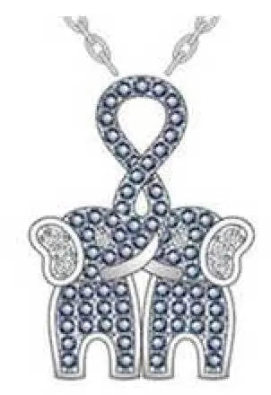 Sterling Silver Semi Mount Pendant Setting Round RD 1.25mm - Syzjewelry