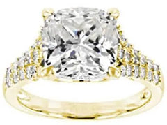 Sterling Silver Semi Mount Ring Setting Cushion CU 10X10mm - Syzjewelry