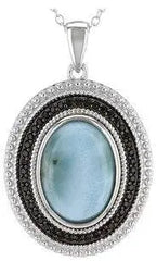 Sterling Silver Semi Mount Pendant Setting Oval OV 14X10mm - Syzjewelry