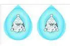 Sterling Silver Semi Mount Earrings Setting Pear PE 6x4mm - Syzjewelry