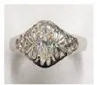 Sterling Silver Semi Mount Ring Setting Oval OV 6X4mm - Syzjewelry