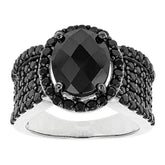 Sterling Silver Semi Mount Ring Setting Oval OV 10X8mm - Syzjewelry