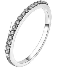 3PC Marquise Cut Moissanite Halo Sterling Silver Bridal Wedding Ring Set with Engagement & Wedding Bands for Women