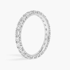 French pave eternity band — side/profile (draft BN ref)