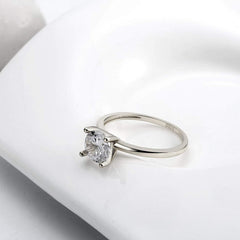 2 PC Round Cut CVD Diamond 14K Gold Bridal Engagement & Wedding Ring Set for