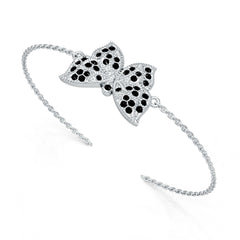 Sterling Silver Moissanite or Sapphire Bracelet Round RD 1.5mm