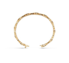 Sterling Silver Moissanite Bracelet 2X2X1.1mm
