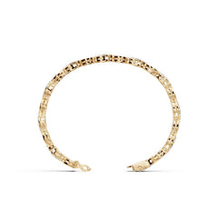 Sterling Silver Moissanite Bracelet Marquise MQ 4x2mm