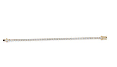 Sterling Silver Moissanite Bracelet Oval OV 4X3mm Tennis Moissanite Bracelet