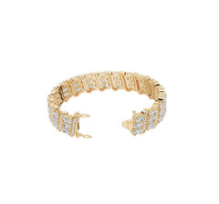 Sterling Silver Moissanite Bracelet Oval OV 6X4mm