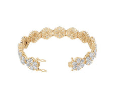 Sterling Silver Moissanite Bracelet Pear PE 6X4mm