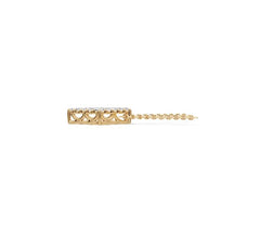 10K Gold Diamond-Shaped Cluster Pendant