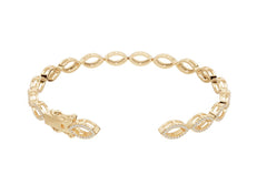 Sterling Silver Moissanite or Moissanite Bracelet Round RD 1.2mm