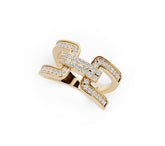 Sterling Silver Moissanite Ring Round RD 1.5mm