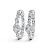 Sterling Silver Semi Mount Earrings Setting Pear PE 7X5mm DHJ