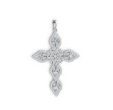 Sterling Silver Semi Mount Pendant Setting Pear PE 5X4mm PE 5X3mm MQ 4X2mm - Syzjewelry