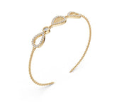 Sterling Silver Moissanite Bracelet Round RD 2.8mm