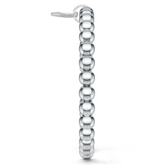 Sterling Silver Moissanite or Sapphire Bracelet With Melee Sapphire