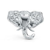 Sterling Silver Pendant Elephant Head Theme