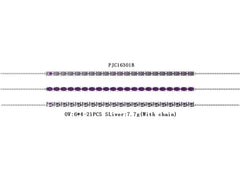 Sterling Silver Semi Mount Bracelet Setting Oval OV 6X4mm DHJ
