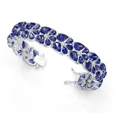 Sterling Silver Bracelet Pear PE 8X6mm