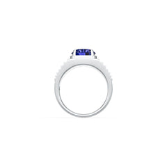 Men's 14K Gold Moissanite Ring Round RD 10X10mm Solid 925 Silver