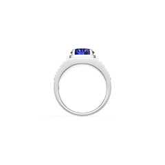 Men's Sterling Silver Moissanite Ring Round RD 10X10mm Solid 925 Silver