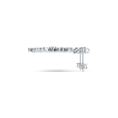 Sterling Silver Moissanite Earrings Marquise MQ 5X2.5mm