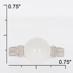 Sterling Silver Semi Mount Ring Setting Round RD 10x10mm - Syzjewelry