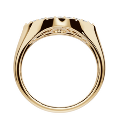 Sterling Silver Moissanite Ring