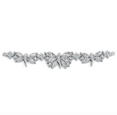 Sterling Silver Tennis Moissanite Bracelet Marquise MQ 6X3mm 5X2.5mm 4X2mm