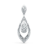 Sterling Silver Pendant Vintage Style