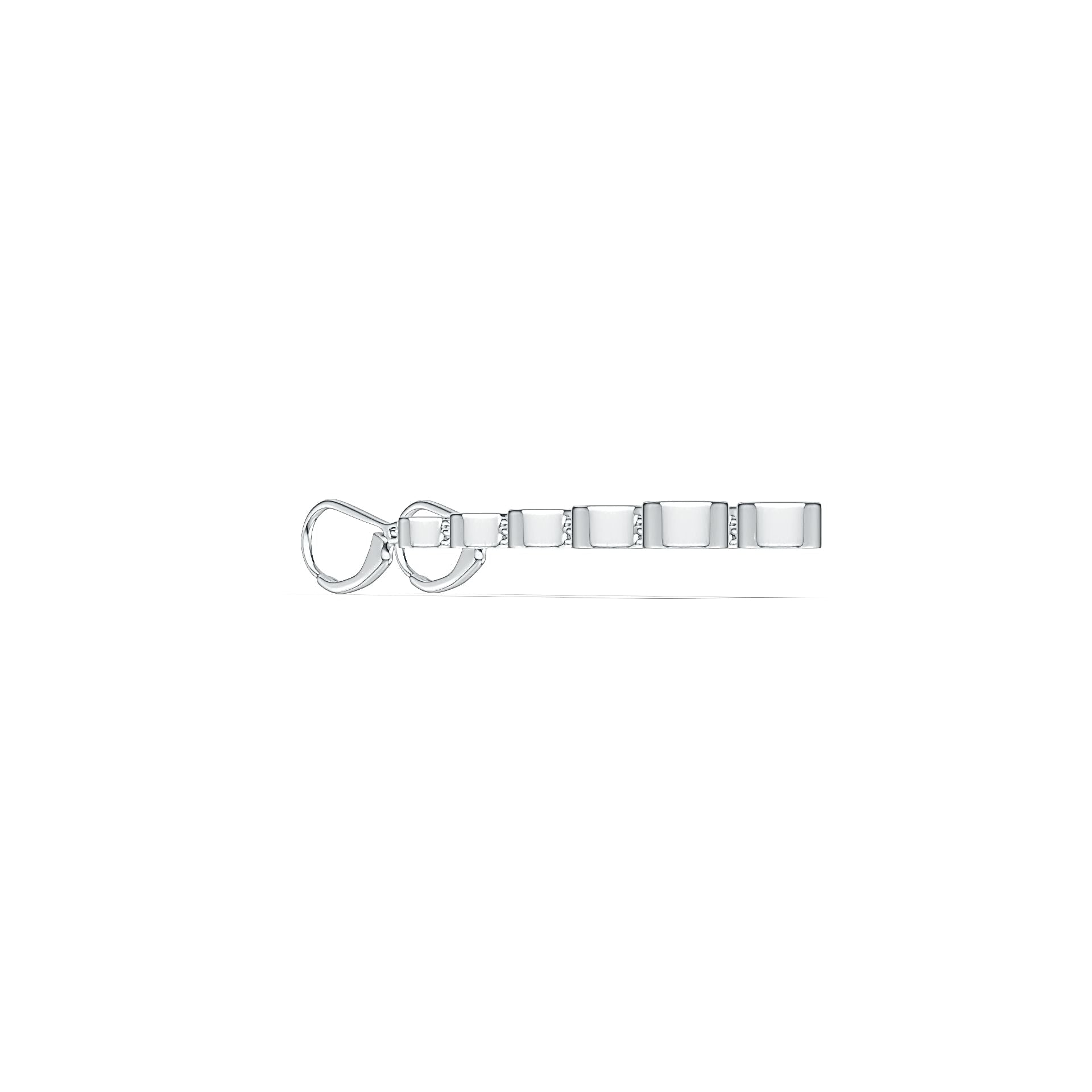 Sterling Silver Semi Mount Earrings Setting Round RD 5.5mm DHJ