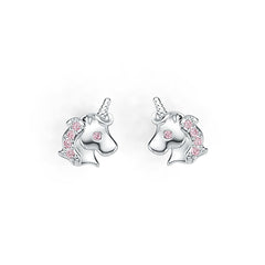 Sterling Silver Semi Mount Earrings Setting Round RD 1.5mm DHJ