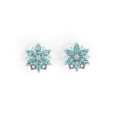 Sterling Silver Semi Mount Earrings Setting Marquise MQ 6X3mm DHJ