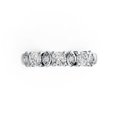 Sterling Silver Semi Mount Ring Setting Round RD 4x4mm DHJ