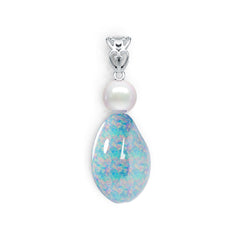 Sterling Silver Semi Mount Pendant Setting Round RD 8.5mm DHJ