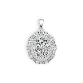 Sterling Silver Semi Mount Pendant Setting Syzjewelry