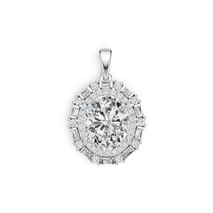 Sterling Silver Semi Mount Pendant Setting Syzjewelry