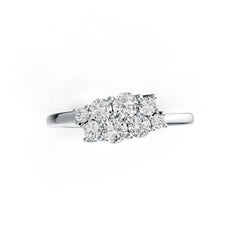 Sterling Silver Semi Mount Ring Setting Round RD 3.5mm RD 3.2mm RD 2.5mm RD 2.1mm DHJ